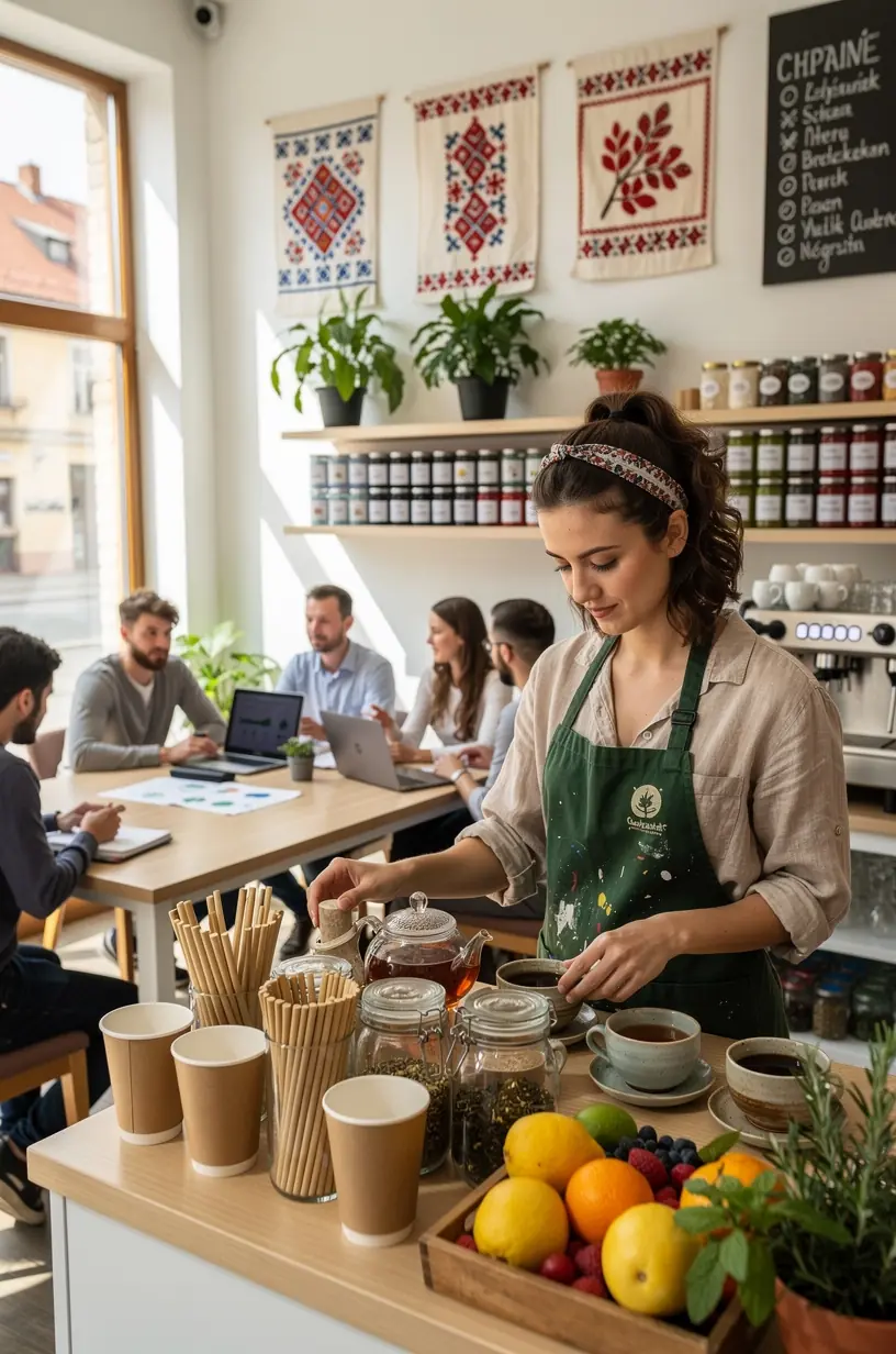 Napindító teázási szertartás egy világos, barátságos környezetben az egészséges ízületekért
